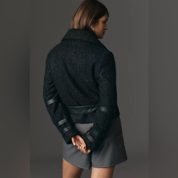 CHRLDR | Anthropology ~ Milki Cropped Teddy Bear Jacket - Picture 3 of 11